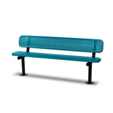 Signature Collection 6 foot Outdoor Benches With Back 10″ Wide Seats