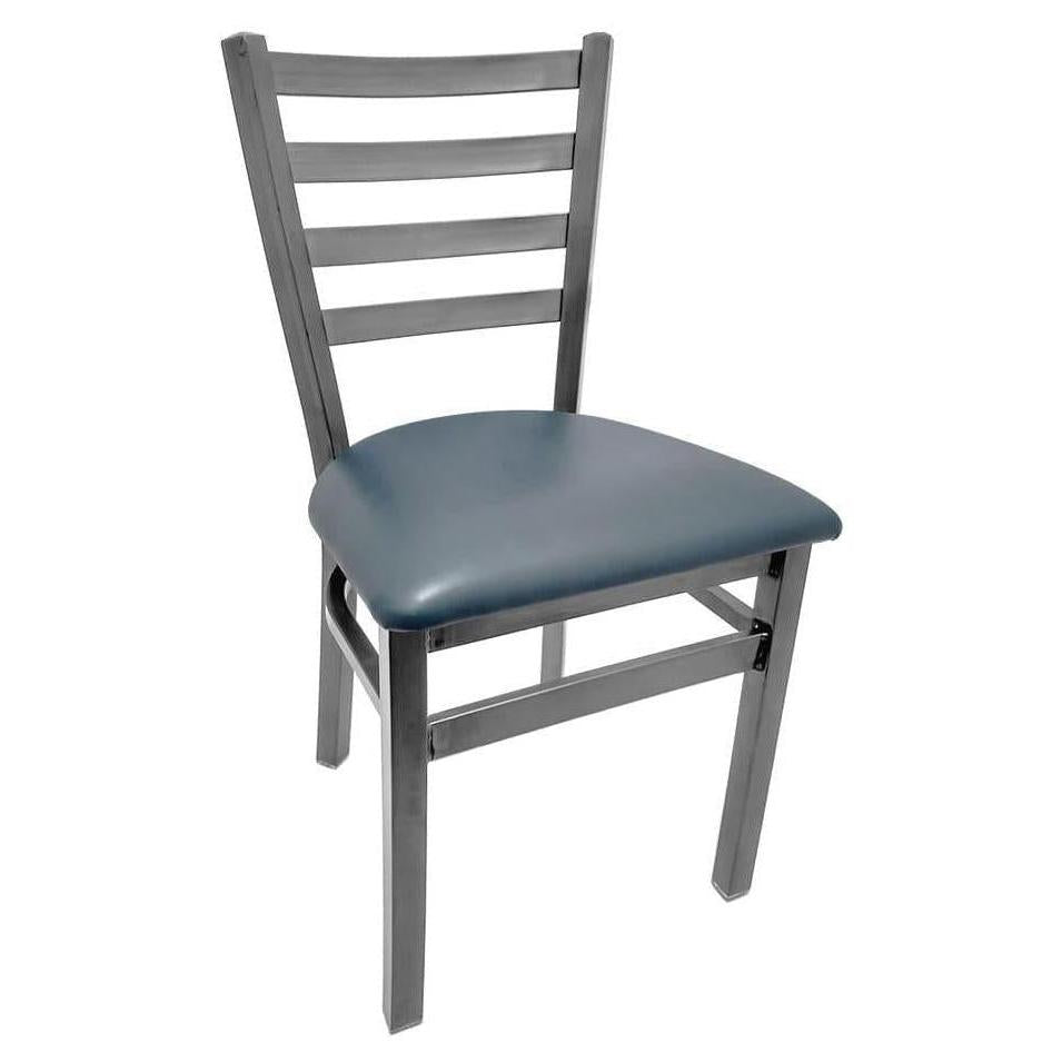 Clear Coat Ladderback Chair with Plain Welds
