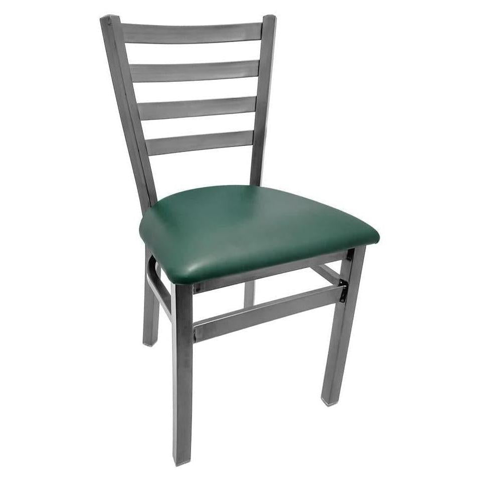 Clear Coat Ladderback Chair with Plain Welds
