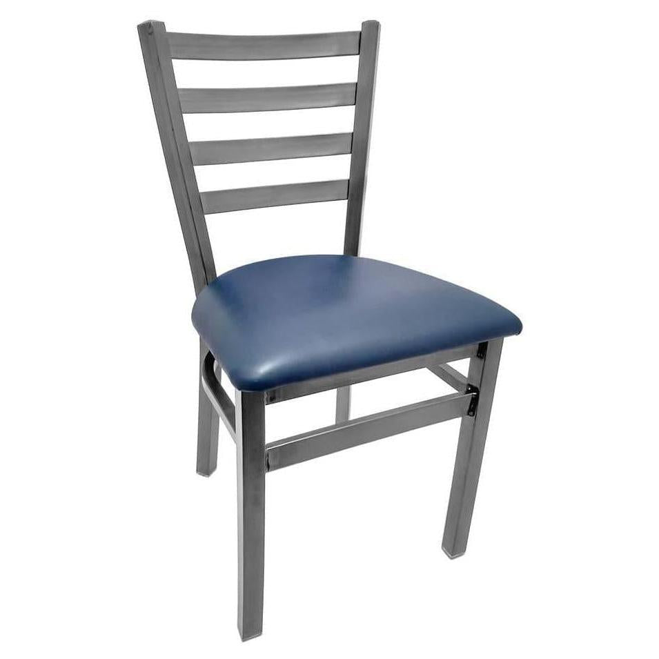 Clear Coat Ladderback Chair with Plain Welds