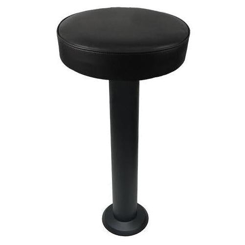 XL Vinyl Upholstered Bolt Down Pedestal Counter Stools