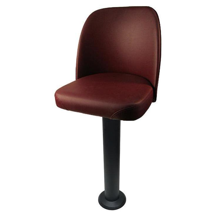 Bucket Seat Bolt Down Pedestal Bar Stools - Imported