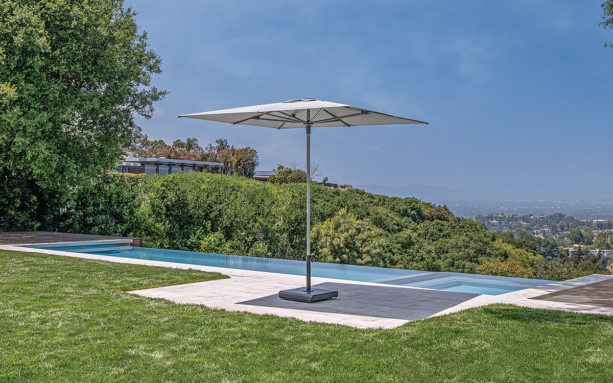 Aquarius 7' 6" Square Center Post Umbrella