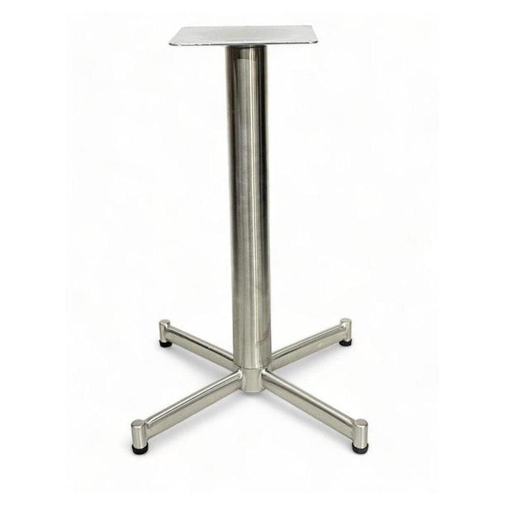 Chrome T-Shape Table Base | Table Bases – Restaurant Furniture Plus