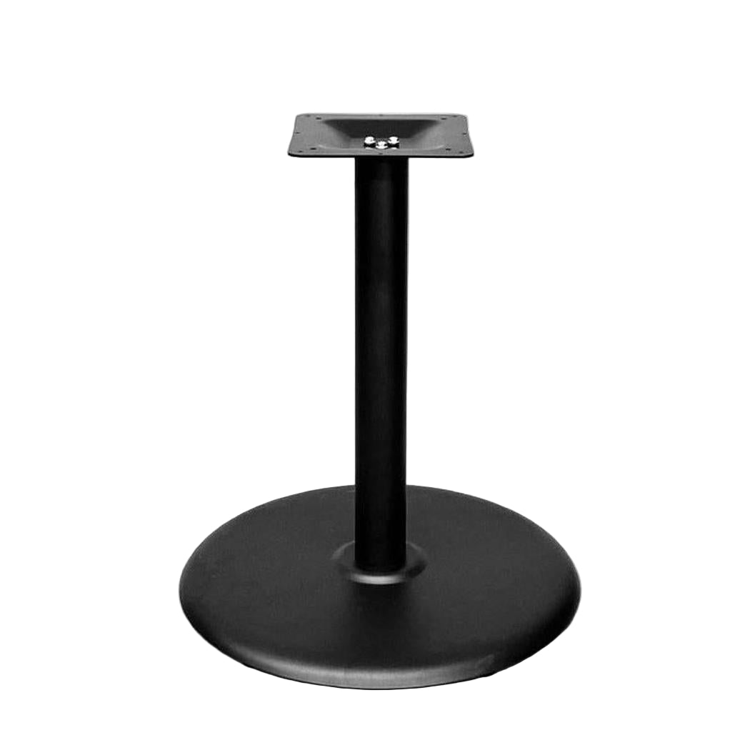 Round Table Base Only Stamped Steel Round Base| Restaurant Furniture Plus