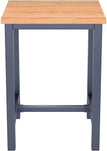 Culver Bar Height Table Set in Dark Grey Finish19e80389d0f7358086