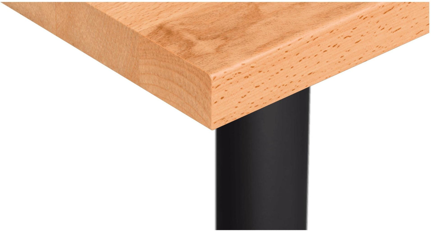 Premium Solid Wood Plank Restaurant Table