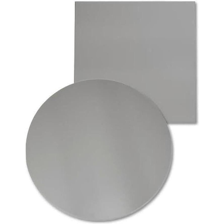 Storm Gray Solid Color Powder Coated MDF Outdoor Table Tops