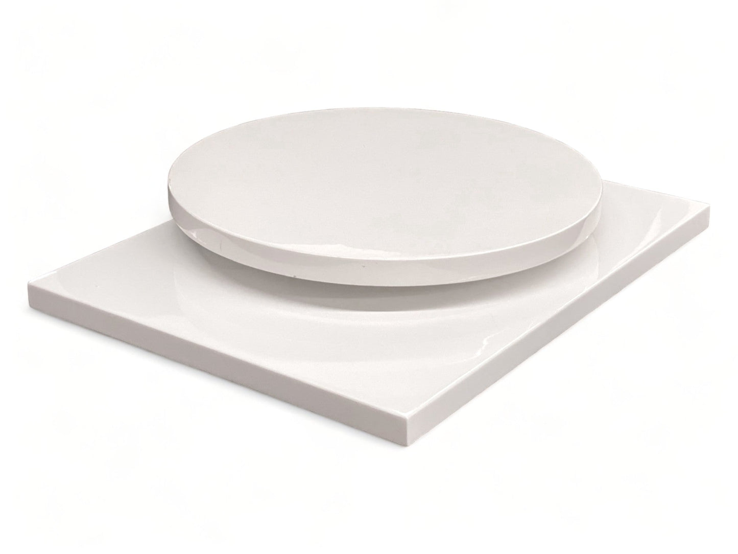 White High Gloss MDF Table Tops