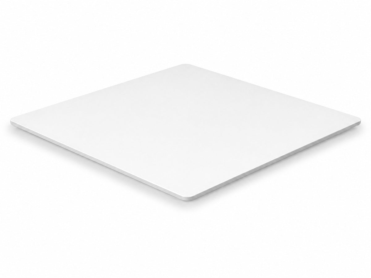 White Corian Restaurant Patio Table Top