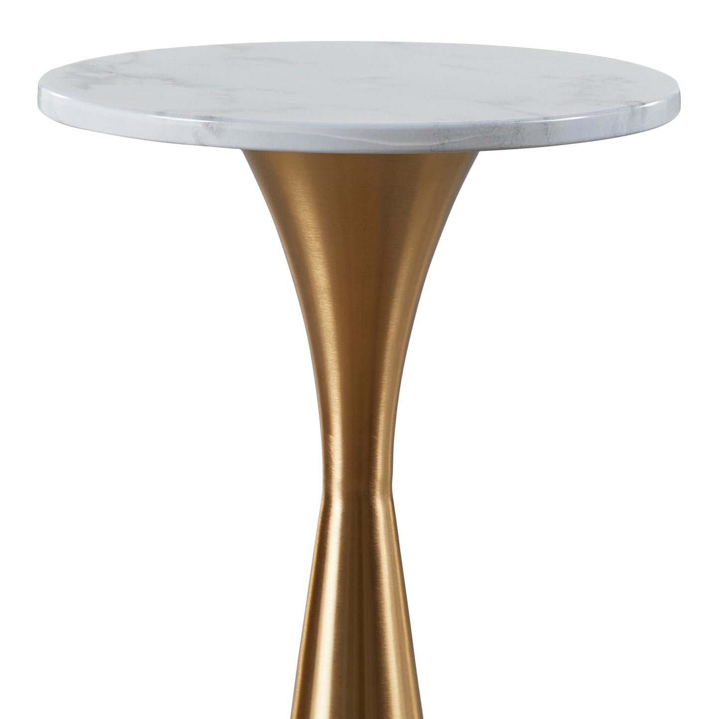 Gemma 22" Marble Side Table