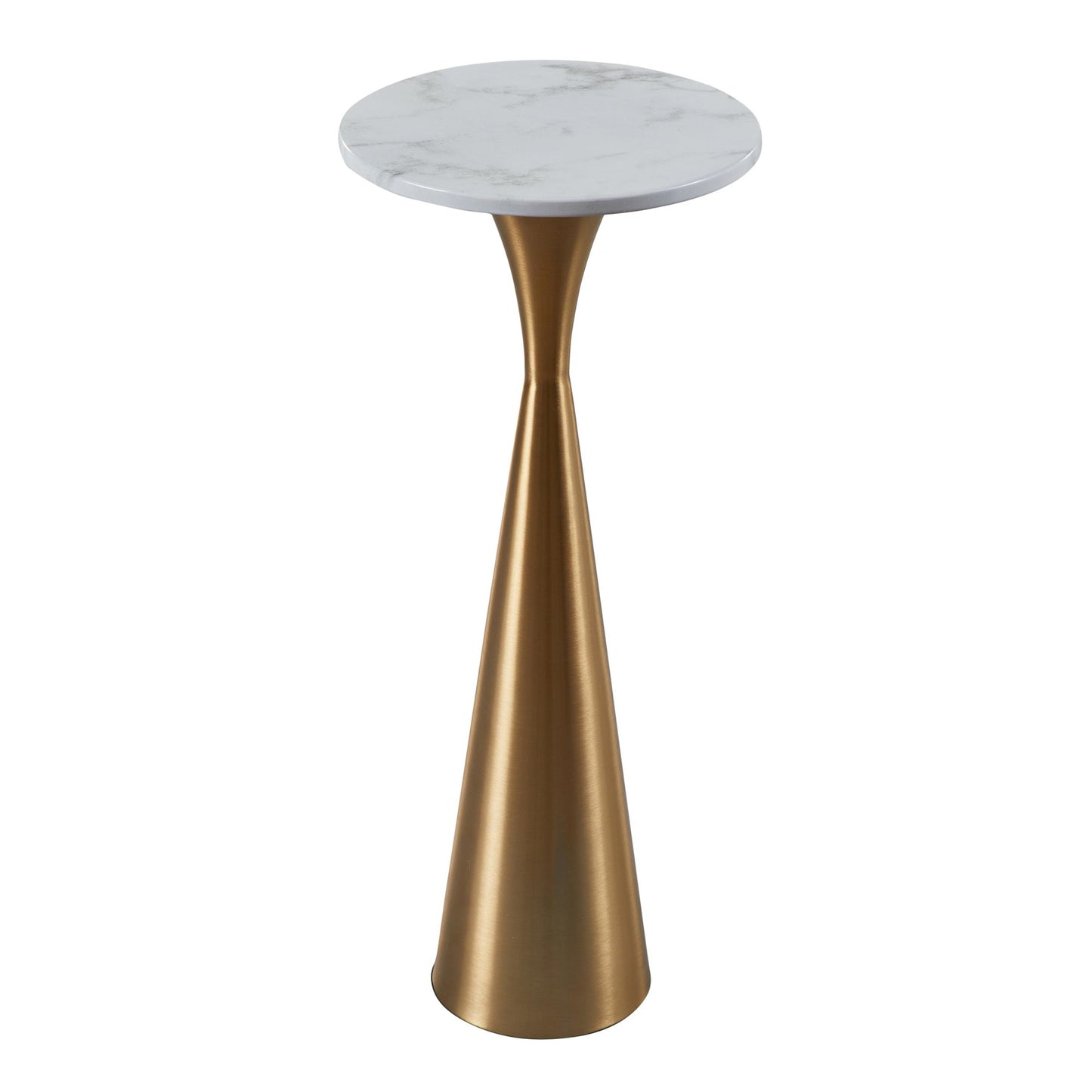 Gemma 22" Marble Side Table