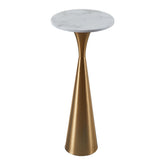 Gemma 22" Marble Side Table