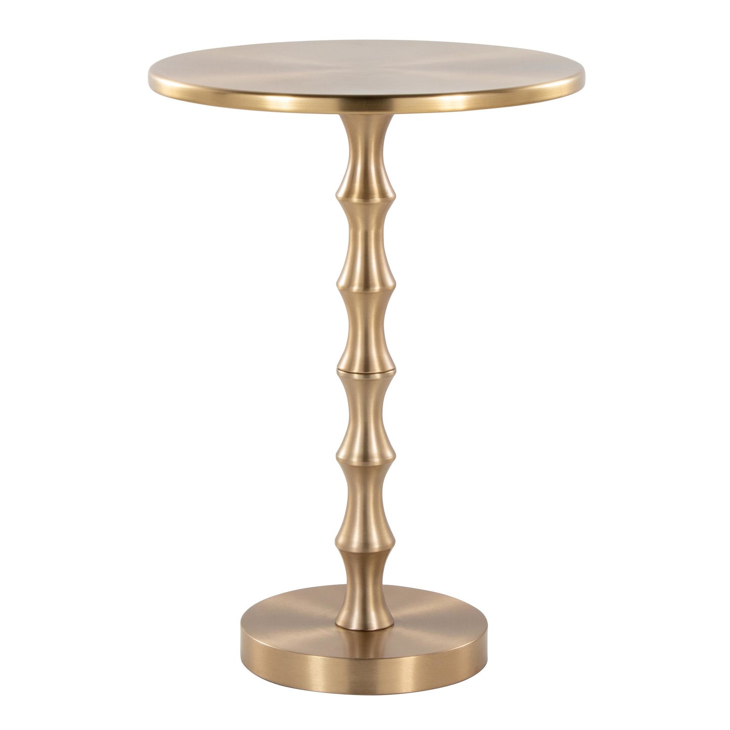 Bora 26.75" Metal Accent Table