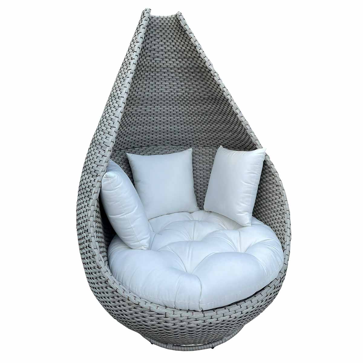 Tagine Outdoor Swivel Cuddle Chair w Sunbrella