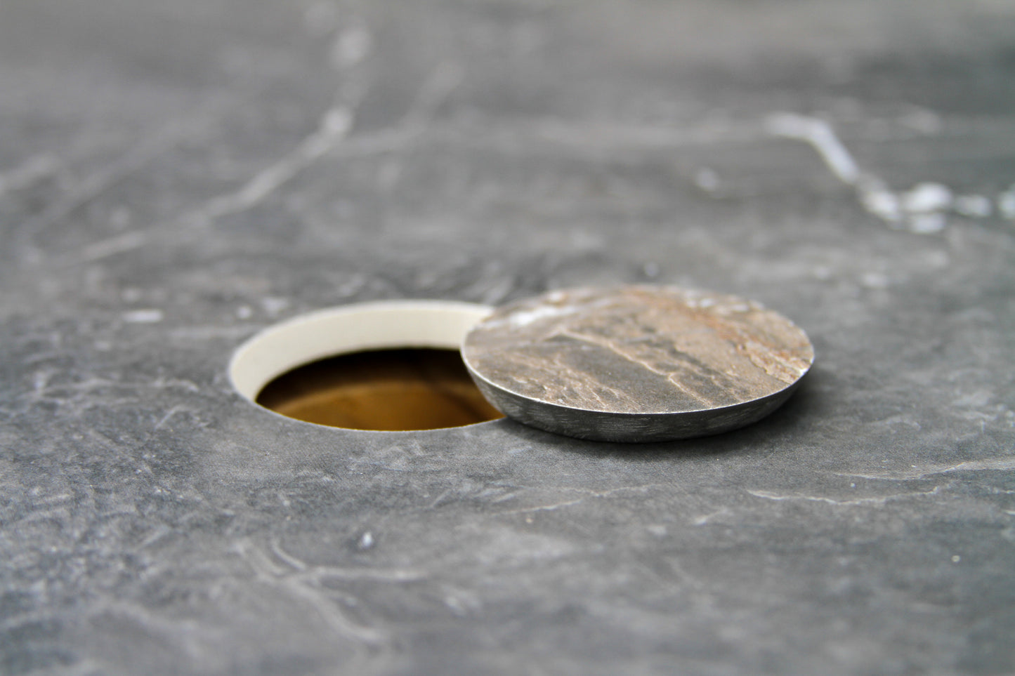 Teak and Orobico Outdoor Sintered Stone Dining Table 78.5" x 39.5"