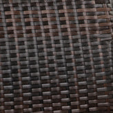 Ethan Commercial Grade Stacking Patio Chair, All Weather PE Rattan Wicker Patio Dining Chair in Espresso
