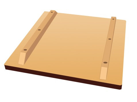 Solid Oak Wood Tops - 1 1/2" Thick