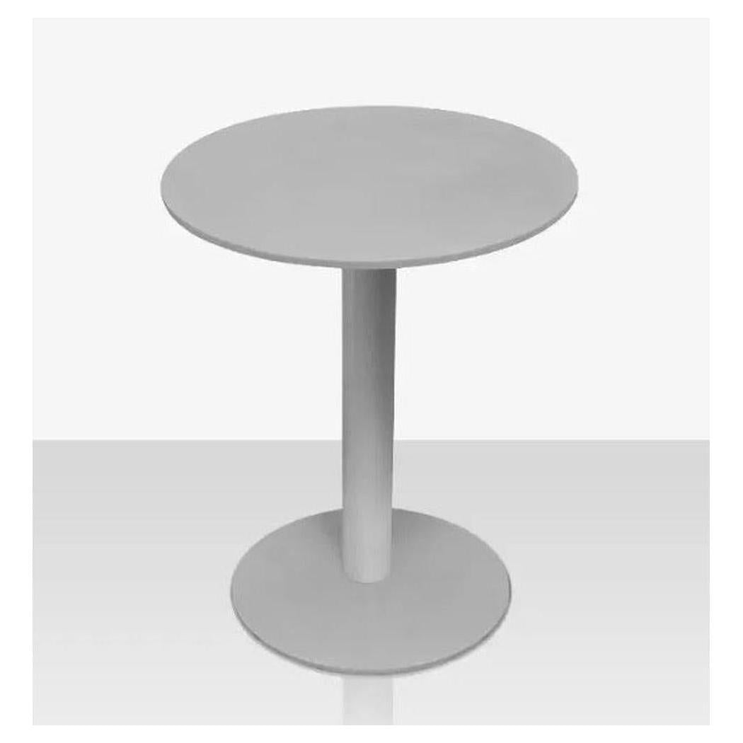 Tides Outdoor Round Aluminum Side Table