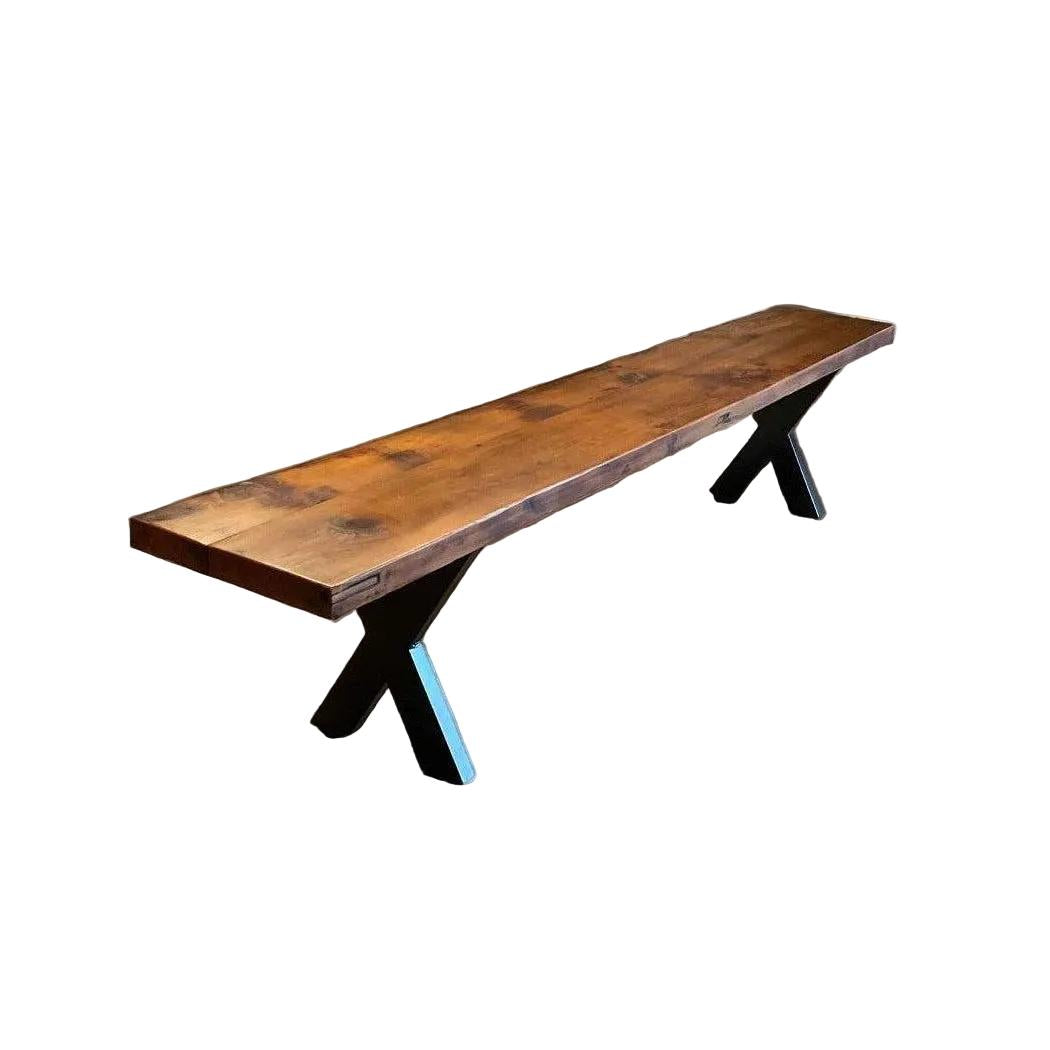 Solid Reclaimed Wood Benches