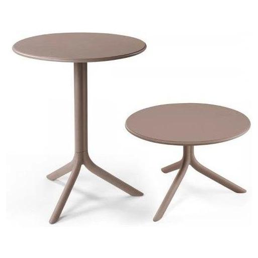 Spritz Outdoor Adjustable Height Resin Table