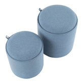 Tray Nesting Ottoman Set