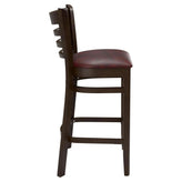 Premium US Made Ladder Back Restaurant Bar Stool19eb7ffddcd36712ae