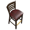 Premium US Made Ladder Back Restaurant Bar Stool19eb7ffddcd1db8011