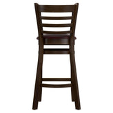 Premium US Made Ladder Back Restaurant Bar Stool19eb7ffddcd30d09c6