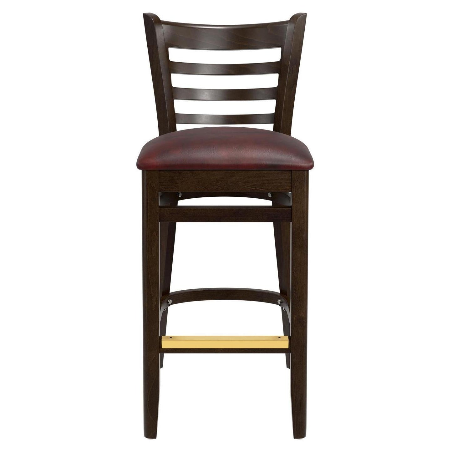 Premium US Made Ladder Back Restaurant Bar Stool19eb7ffddcd6edd82
