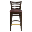 Premium US Made Ladder Back Restaurant Bar Stool19eb7ffddcd6edd82