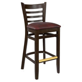 Premium US Made Ladder Back Restaurant Bar Stool19eb7ffddcd1f6f0a2