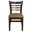 Premium US Made Ladder Back Wood Restaurant Chair19eb8093b1b489987c