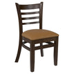 Premium US Made Ladder Back Wood Restaurant Chair19eb8093b1b207c161