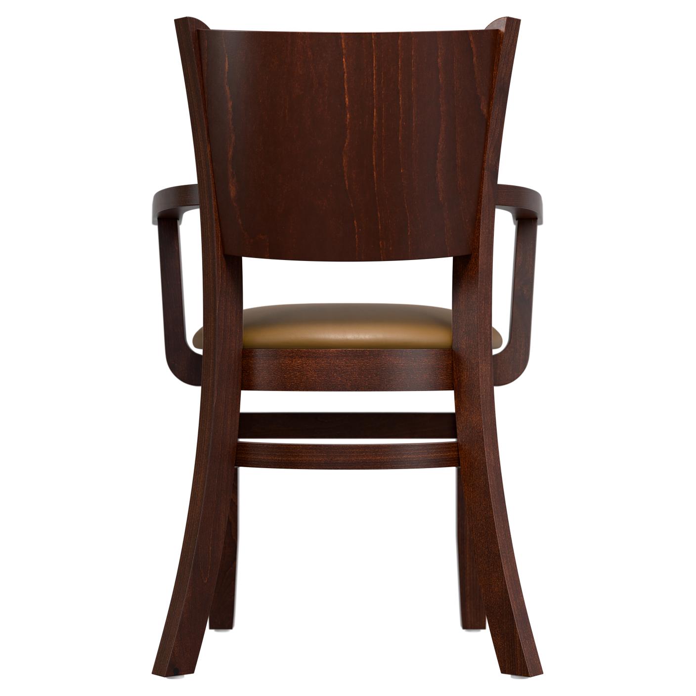 Premium Joshua Wood Restaurant Chair With Arms19ed7734c621e438b9