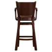 The Benson Wood Arm Bar Stool 19c4dcc8b324ce3693