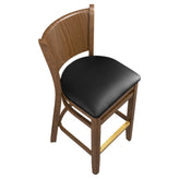 Premium Joshua Wood Restaurant Bar Stool19f66bc522419130e1