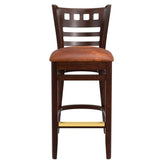 Premium US Made Ashton Wood Restaurant Bar Stool19d887632dfdc714