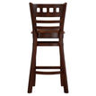 Premium US Made Ashton Wood Restaurant Bar Stool19d887632df22cc5c5