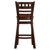 Premium US Made Ashton Wood Restaurant Bar Stool19d887632df22cc5c5