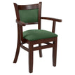 Premium Padded Back Wood Chair With Arms19c2029dc557152ec