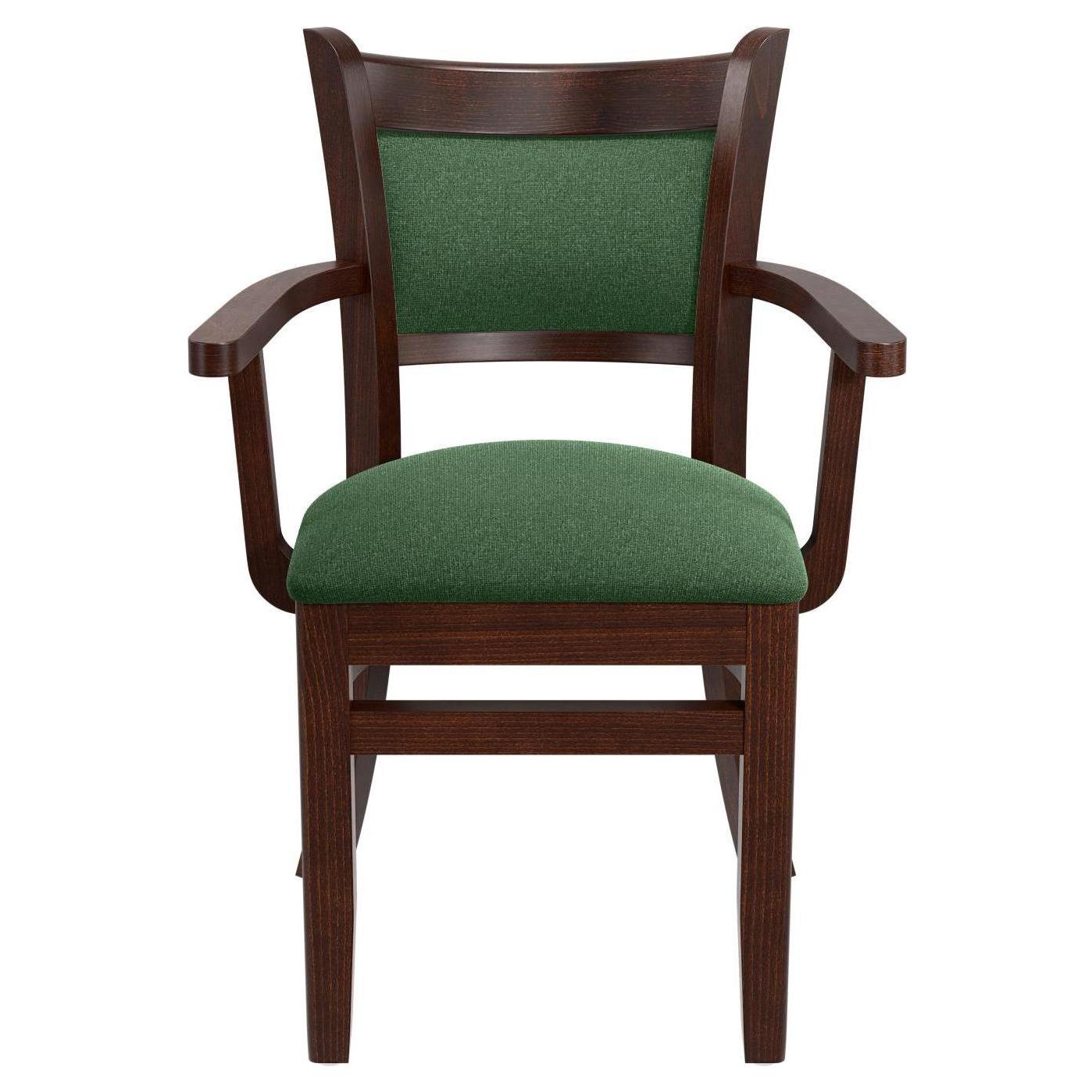 Premium Padded Back Wood Chair With Arms19c2029dc553d0f8d4