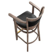 Premium Benson Padded Back Wood Bar Stool with Arms19cfcd24b105925663