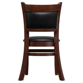 The Joshua Premium Upholstered Wood Chair19c86c8c51320de6ac