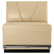 V Shape Back Restaurant Booth with Padded Base - Bar Height19f907f8ea471d3664