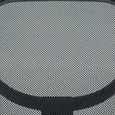 Neri Low Back Gray Mesh Swivel Task Office Chair with Curved Square Back