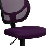 Neri Low Back Purple Mesh Swivel Task Office Chair
