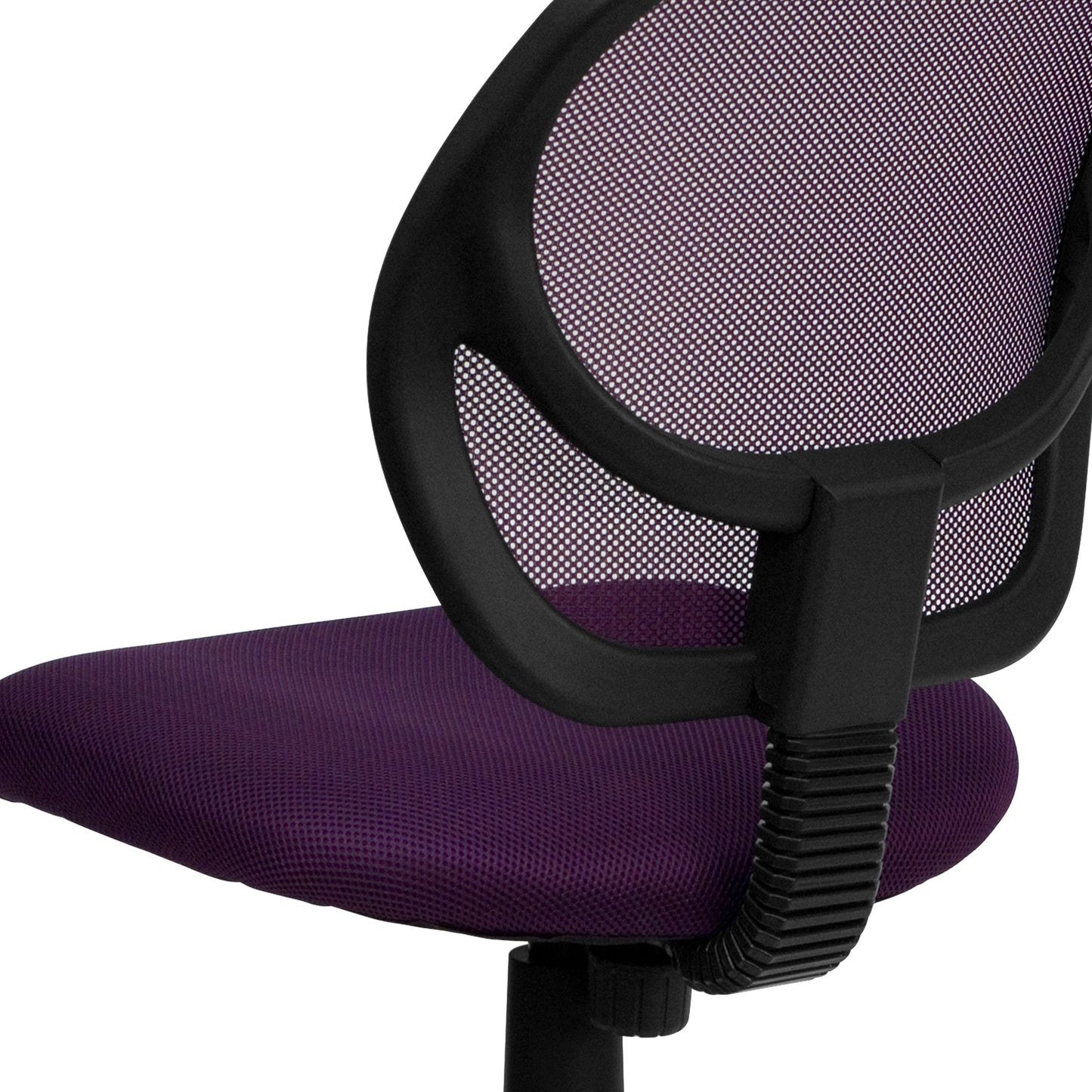 Neri Low Back Purple Mesh Swivel Task Office Chair