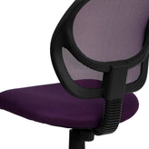 Neri Low Back Purple Mesh Swivel Task Office Chair