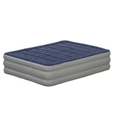 Kellos 18 inch Air Mattress with ETL Certified Internal Electric Pump and Carrying Case - Queen